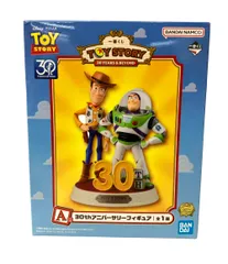 美品 バンダイ一番くじ トイストーリー 30 YEARS & BEYOND A賞 30th アニバーサリー フィギュア ウッディ バズ・ライトイヤー BANDAI