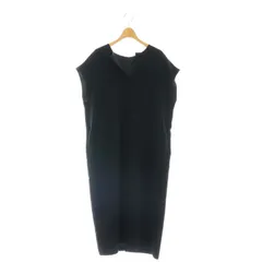 アンクレイヴ uncrave 22SS スキッパー ワンピース ノースリーブ ロング丈 2 M 紺 ネイビー /KO ■OS