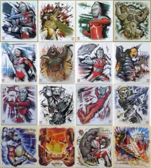 【中古】食玩 雑貨 全16種セット 「ウルトラマン 色紙ART」