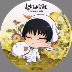 [중고] 코스터(캐릭터) 시라사와 코스터 [귀등의 냉철×animatecafe] 메뉴 주문 특전