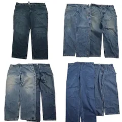 古着卸 まとめ売り カーハート Carhartt ペインターデニム パンツ 7枚セット (メンズ 50 /48 /44 /42 /40 ) ワーク 中古 古着 ND4904