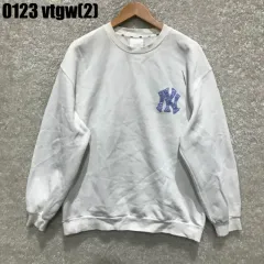 MLB ニューヨーク・ヤンキース 白 スウェット Tシャツ L