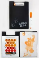 【中古】文房具その他 烏野高校排球部 作戦ボード＆メモパッド 「ハイキュー!!」 週刊少年ジャンプ＆最強ジャンプ 2013春 60000名プレゼント品