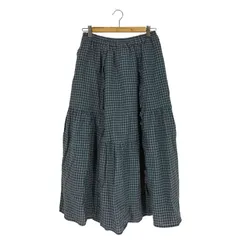 サマンサモスモス samansa Mos2 綿麻縦フリルスカート レディース FREE 