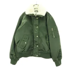 GAP ギャップ 長袖 フライトジャケット M グリーン MA-1 レディース 古着