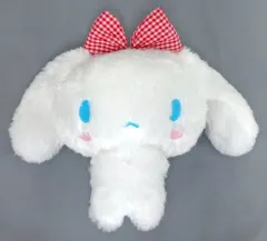 【中古】ぬいぐるみ シナモロール(赤リボン) ギンガムチェックリボンBIGぬいぐるみ 「シナモロール」