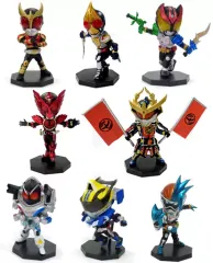 【中古】トレーディングフィギュア 全8種セット パワーアップ仮面ライダー デフォルメフィギュア 「一番くじ 仮面ライダージオウ feat.平成レジェンドライダー vol.1」 E賞
