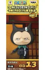 【中古】フィギュア タナカさん 「ワンピース」 ワールドコレクタブルフィギュア～ONE PIECE FILM GOLD～vol.2