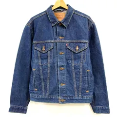 希少 97年 USA製 ヴィンテージ Levis リーバイス 70516 3nd  Gジャン トラッカーデニムジャケット ハンドポケット付 色濃い M