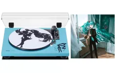 【中古】家電サプライ 初音ミク Bluetoothトランスミッター搭載アナログターンテーブル(TN-180BT-MIKU) 「初音ミク」