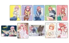 【中古】マウスパッド 全10種セット 「五等分の花嫁 トレーディングビジュアルシート」