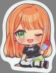 【中古】食玩 ステッカー・シール 19. 「学園アイドルマスター ゼリー＆ステッカー」