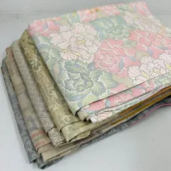 大島紬 着物 正絹 5着 着物まとめ売り リメイク材料 m-852