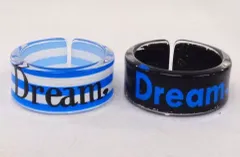 【中古】アクセサリー(非金属)(女性) Dream アクリルリング(2個組/青) 「E-girls LIVE TOUR 2016 ～E.G. SMILE～」 E-girls CAPSULE景品