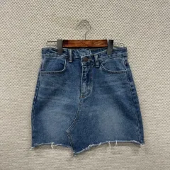ヴィンテージ ダメージ デニム スカート ミニスカート M M10231