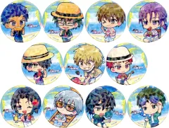 【中古】バッジ・ピンズ 全11種セット 「黒子のバスケ POP UP SHOP in HMV ～Summer Aloha～ ホログラム缶バッジ 02/アロハver.(ミニキャライラスト)」