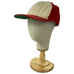 NEW ERA　ベースボールキャップ　70s vintage　70年代　OLD　帽子　6パネル　無地　USA製　ストリート　グッズ　古着