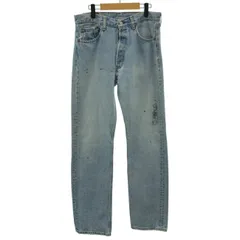 Levi's　デニムパンツ　90s vintage　90年代　OLD　501　刻印522　96年製　ボタンフライ　無地　オーバーサイズ　USA製　アメカジ　古着