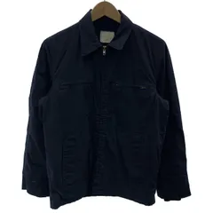 ミリタリージャケット　ブルゾン　無地　フルジップ　古着