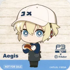【中古】コースター アイギス オリジナルコースター 「ペルソナ3 リロード/ペルソナ5 ザ・ロイヤル×R Baker Collaboration Cafe」 コラボメニュー注文特典