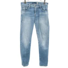 LEVI'S MADE&CRAFTED リーバイスメイドアンドクラフテッド 日本製 ビッグE スキニーデニムパンツ W26 ブルー ジーンズ レディース 古着のサムネイル