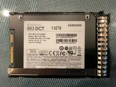Samsung V-NAND SSD 883 DCT 1.92TBのサムネイル