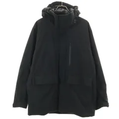 UNIQLO ユニクロ ハイブリッド ダウンパーカー L ブラック メンズ 古着
