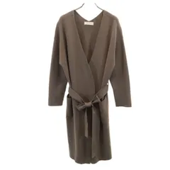 B:MING by BEAMS ビーミングバイビームス 長袖 ガウン ニットカーディガン ブラウン系 ロング レディース 古着