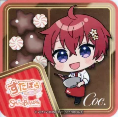 【中古】コースター Coe. オリジナルコースター(SDキャラver) 「すたぽら×SWEETS PARADISE」 コラボメニュー注文特典