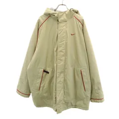 NIKE ナイキ 中綿ジャケット L ベージュ系 裏ボア メンズ 古着