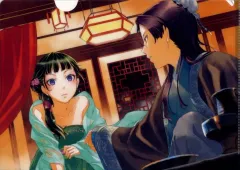 【中古】クリアファイル 猫猫＆壬氏 A A4クリアファイル 「しのとうこ特別展示企画 薬屋のひとりごと展」