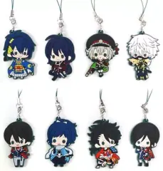 【中古】ストラップ(キャラクター) 全8種セット 「ラバーストラップコレクション 刀剣乱舞-ONLINE- 第一部隊」