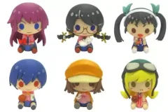 【中古】トレーディングフィギュア 全6種セット 「TVアニメ拾周年記念 一番くじ ＜物語＞シリーズ」 F賞 ちょこのっこフィギュア