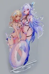 【中古】アクリルスタンド・アクリルパネル 【原神-GENSHIN-】BIGアクリルスタンド スカーク＆蛍(香芝あいら) C106/あいらわーくす(AirA Works)