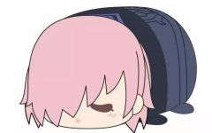[중고] 봉제인형 마스코트·봉제인형 배지 쉴더/매쉬·키리에라이트 [Fate/Grand Order - 절대 마수 전선 바빌로니아- 포테 콜로마스코트 우타타네 Ver.]