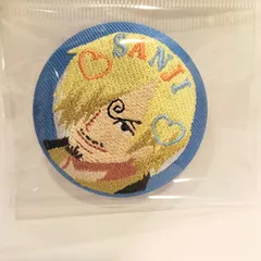 美品　サンジ　刺繍　缶バッチ　バッジ　ワンピース　アニメ　匿名配送　送料無料　ONEPIECEのサムネイル