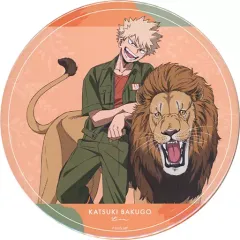 【中古】バッジ・ピンズ 爆豪勝己 東武動物公園コラボ 描き下ろしビジュアル 飼育係ver. BIG缶バッジ 「僕のヒーローアカデミア」