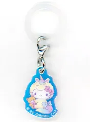 【中古】食玩 キーホルダー ハローキティ 「サンリオキャラクターズ アクリルチャーム クリーム in スナック」