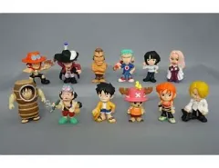 【中古】食玩 トレーディングフィギュア 全12種セット ワンピースワールド3 