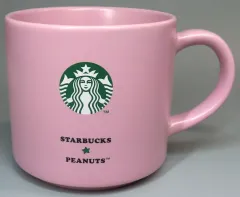 【中古】マグカップ･湯のみ スタッキングマグ PEANUTS 355ml ピンク 「スターバックスコーヒー×PEANUTS(SNOOPY)」