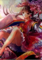 【中古】同人アクセサリー・小物系 【東方Project】A4クリアファイル 博麗霊夢(藤ちょこ) /逸遊団