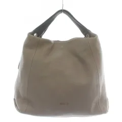 フルラ FURLA エリザベス ハンドバッグ ショルダー 2WAY レザー マグネット ロゴ ゴールド金具 ベージュ 黒 ブラック /XZ ■GY17