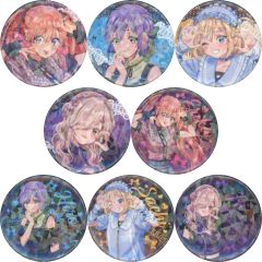 [중고] 배지·빈즈 전 8종 세트 [뻐꾸기의 신부 Season2 홀로그램 캔 배지(57mm) 01. 다크 걸리 ver.]
