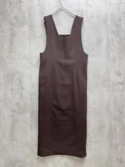 詳細不明 ジャンパー スカート sizeM/茶 ◆■レディース