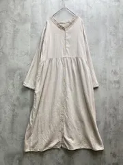 SM2 サマンサモスモス CLC-1104416 シャツ ワンピース sizeF/ベージュ ◆■レディース