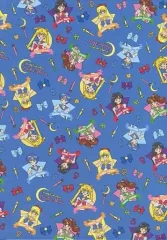 【中古】ノート・メモ帳 チラシ柄(ブルー) セーラー戦士A5ノート 「美少女戦士セーラームーン」