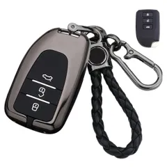 キーケース トヨタ用 スマートキーケース キーカバー 合金 トヨタ専用設計キーホルダー3J ZX トヨタ TOYOTA YARiSL ハイエース200 レジアスエース Hiace 等に適用 キーケース