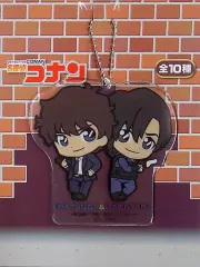 【中古】キーホルダー・マスコット(キャラクター) 松田陣平＆萩原研二 ソフトキーチェーンマスコット 「名探偵コナン」