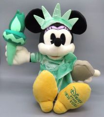 美品】ディズニーストア NY限定 ミッキーマウス ぬいぐるみ 自由の女神