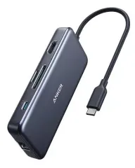 【中古】PCハード PowerExpand+7-in1 USB-C PD Ethernet Hub[A8352]